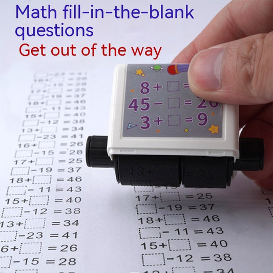 Mathematical Arithmetic Blank Work Seal