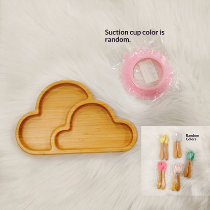Kids Baby Food Plate Dried Fruit Snack Fruit Plate Household Fruit Divided Tray Animal-Shaped Baby Plate