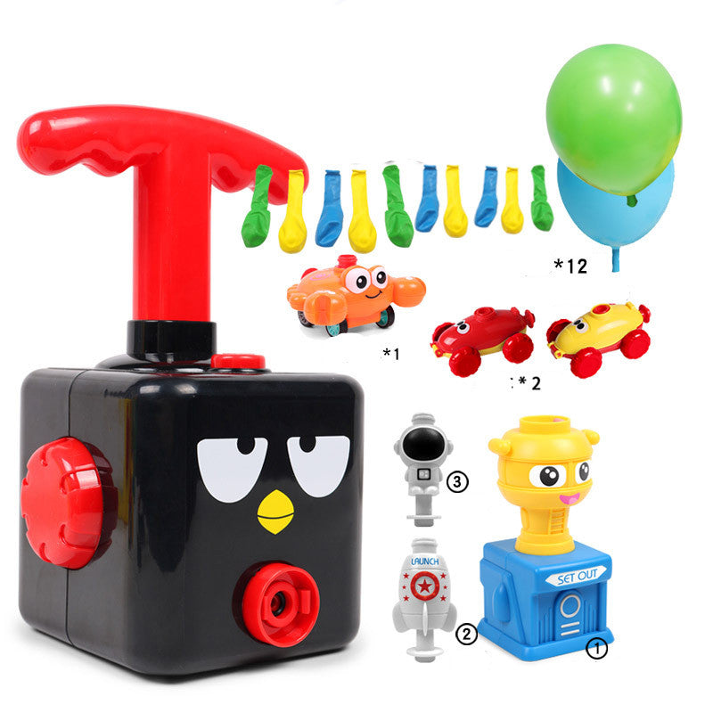 Balloon-Powered Rocket Car Toy | STEM Science Gift for Kids Ages 4–6