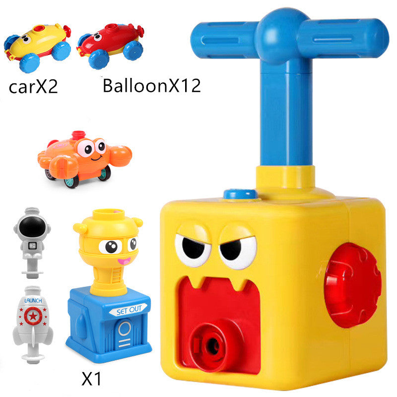 Balloon-Powered Rocket Car Toy | STEM Science Gift for Kids Ages 4–6