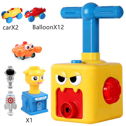 Balloon-Powered Rocket Car Toy | STEM Science Gift for Kids Ages 4–6