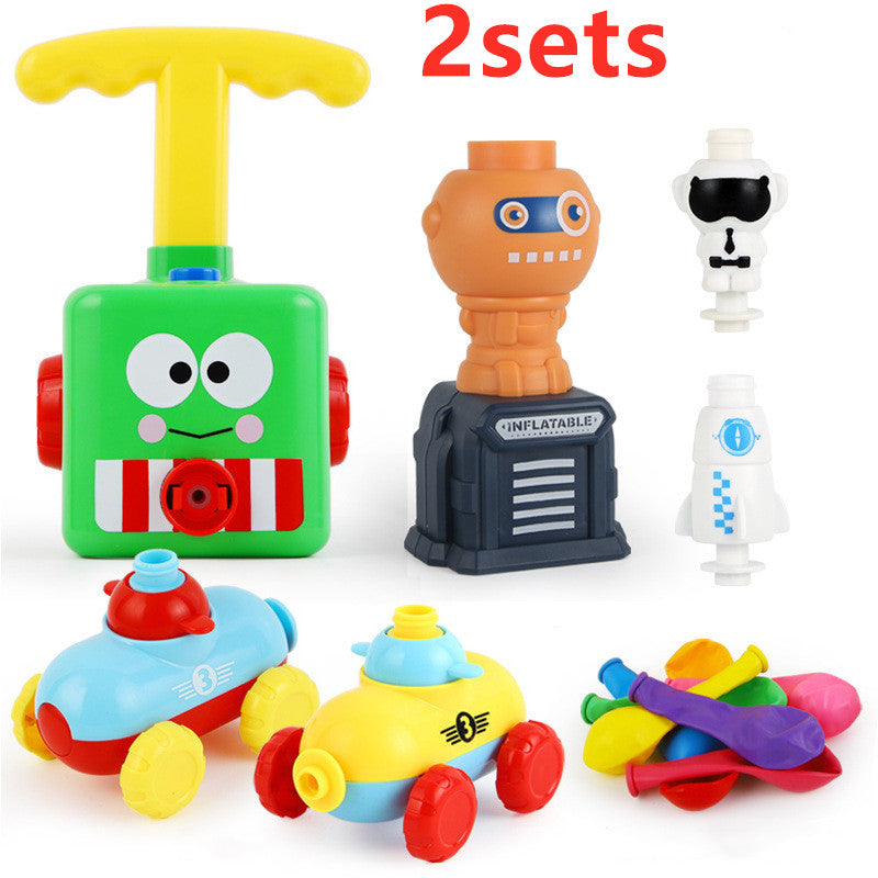 Balloon-Powered Rocket Car Toy | STEM Science Gift for Kids Ages 4–6