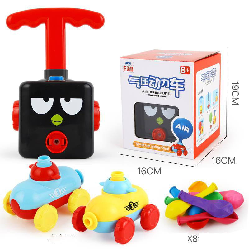 Balloon-Powered Rocket Car Toy | STEM Science Gift for Kids Ages 4–6
