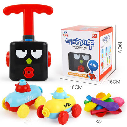 Balloon-Powered Rocket Car Toy | STEM Science Gift for Kids Ages 4–6