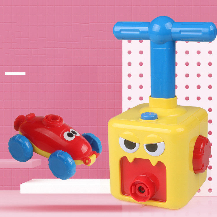 Balloon-Powered Rocket Car Toy | STEM Science Gift for Kids Ages 4–6