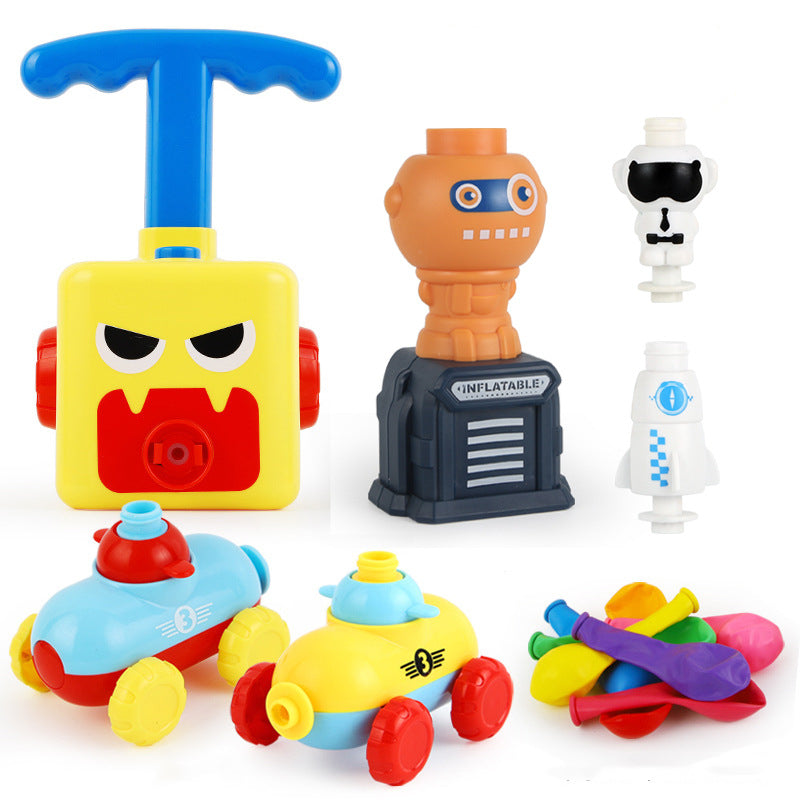 Balloon-Powered Rocket Car Toy | STEM Science Gift for Kids Ages 4–6