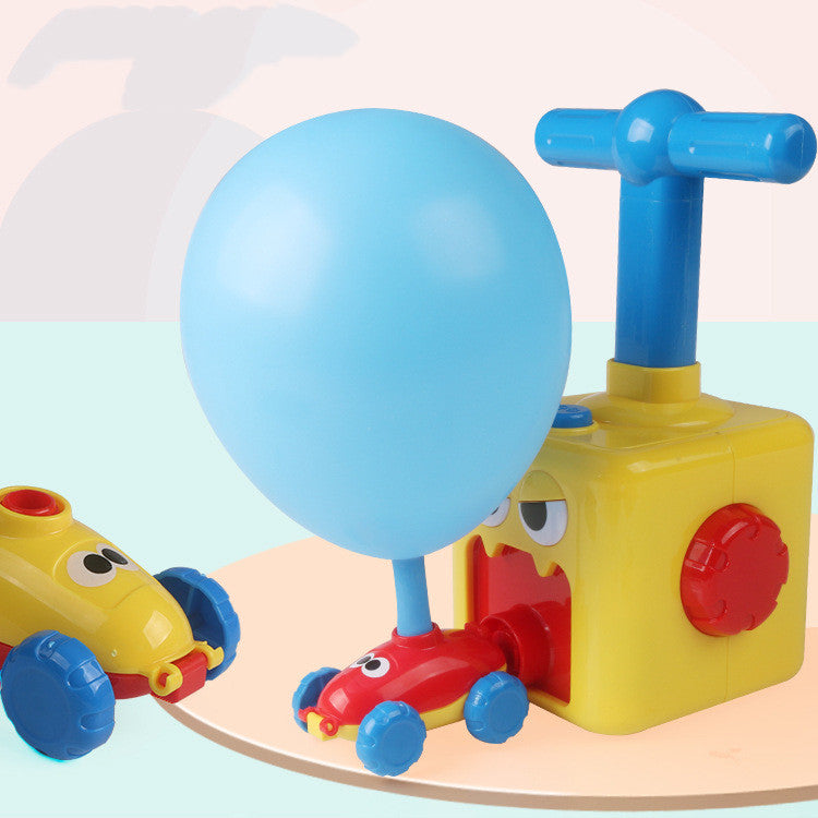 Balloon-Powered Rocket Car Toy | STEM Science Gift for Kids Ages 4–6