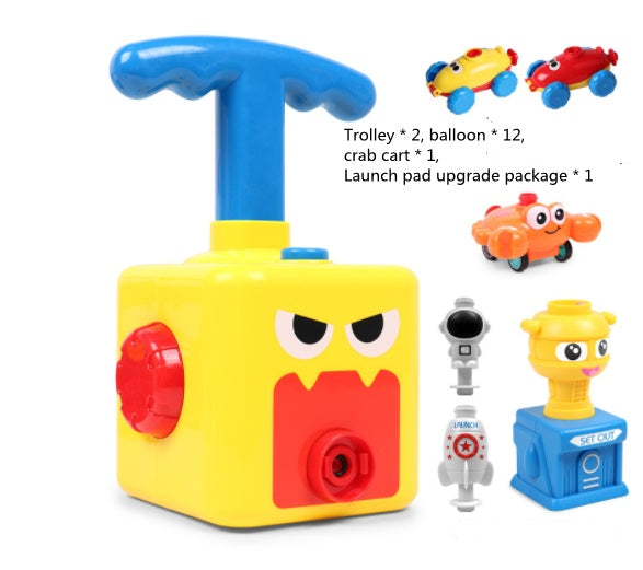 Balloon-Powered Rocket Car Toy | STEM Science Gift for Kids Ages 4–6