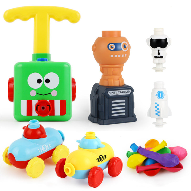Balloon-Powered Rocket Car Toy | STEM Science Gift for Kids Ages 4–6