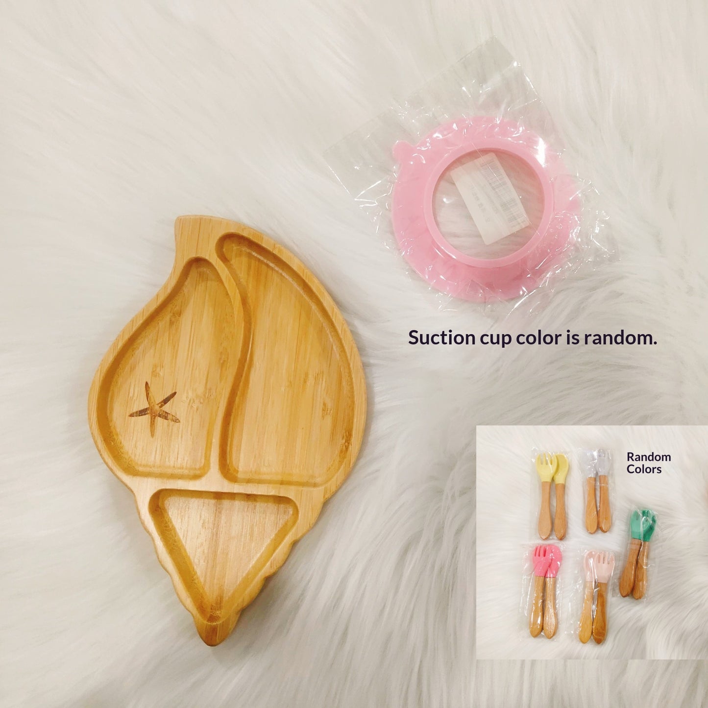Kids Baby Food Plate Dried Fruit Snack Fruit Plate Household Fruit Divided Tray Animal-Shaped Baby Plate