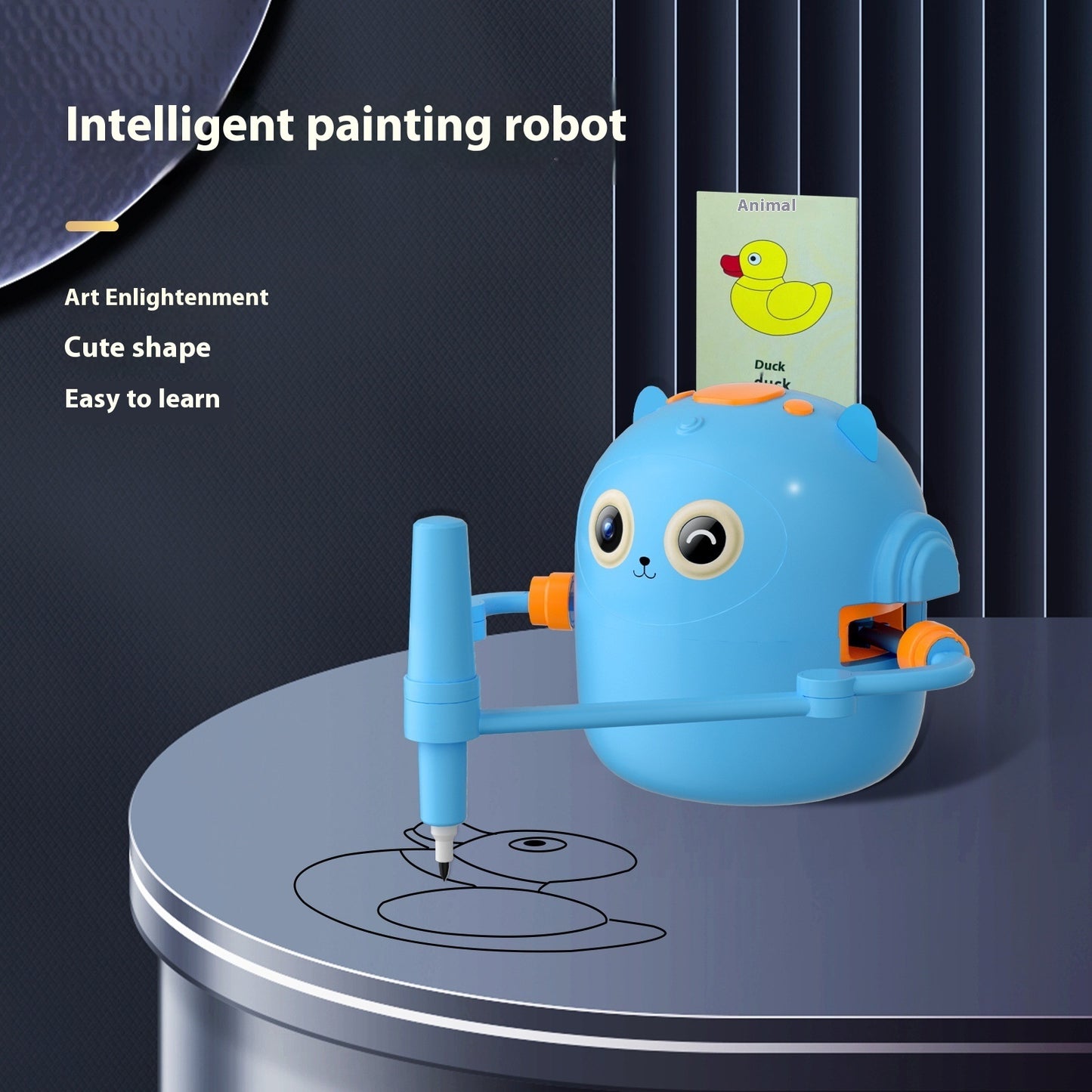 Electric Drawing Robot for Kids | Automatic Painting STEM Toy Ages 7–14