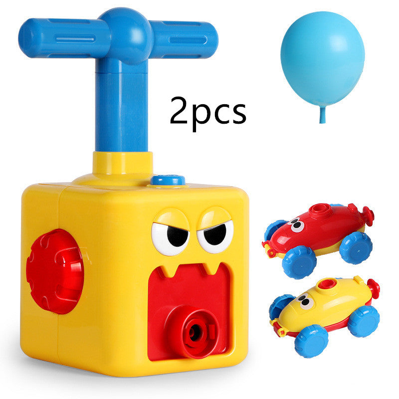 Balloon-Powered Rocket Car Toy | STEM Science Gift for Kids Ages 4–6