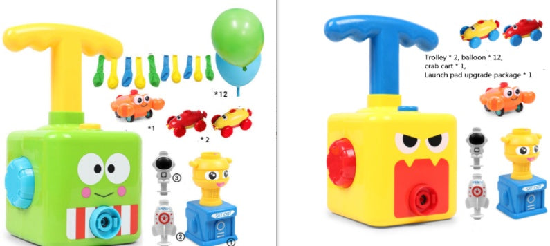 Balloon-Powered Rocket Car Toy | STEM Science Gift for Kids Ages 4–6