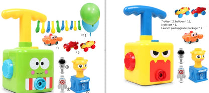 Balloon-Powered Rocket Car Toy | STEM Science Gift for Kids Ages 4–6