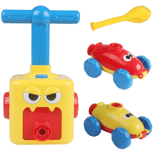 Balloon-Powered Rocket Car Toy | STEM Science Gift for Kids Ages 4–6
