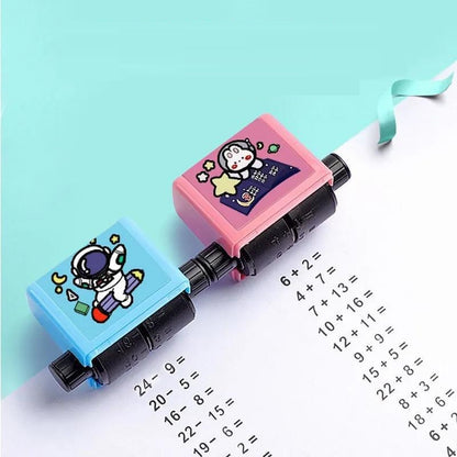 Math Oral Calculation Exercise Artifact New Primary School Students Addition, Subtraction, Multiplication And Division Exercises Rolling Seal Primary School Children