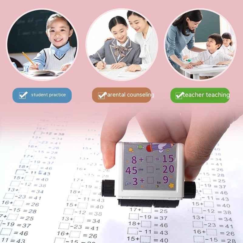 Mathematical Arithmetic Blank Work Seal