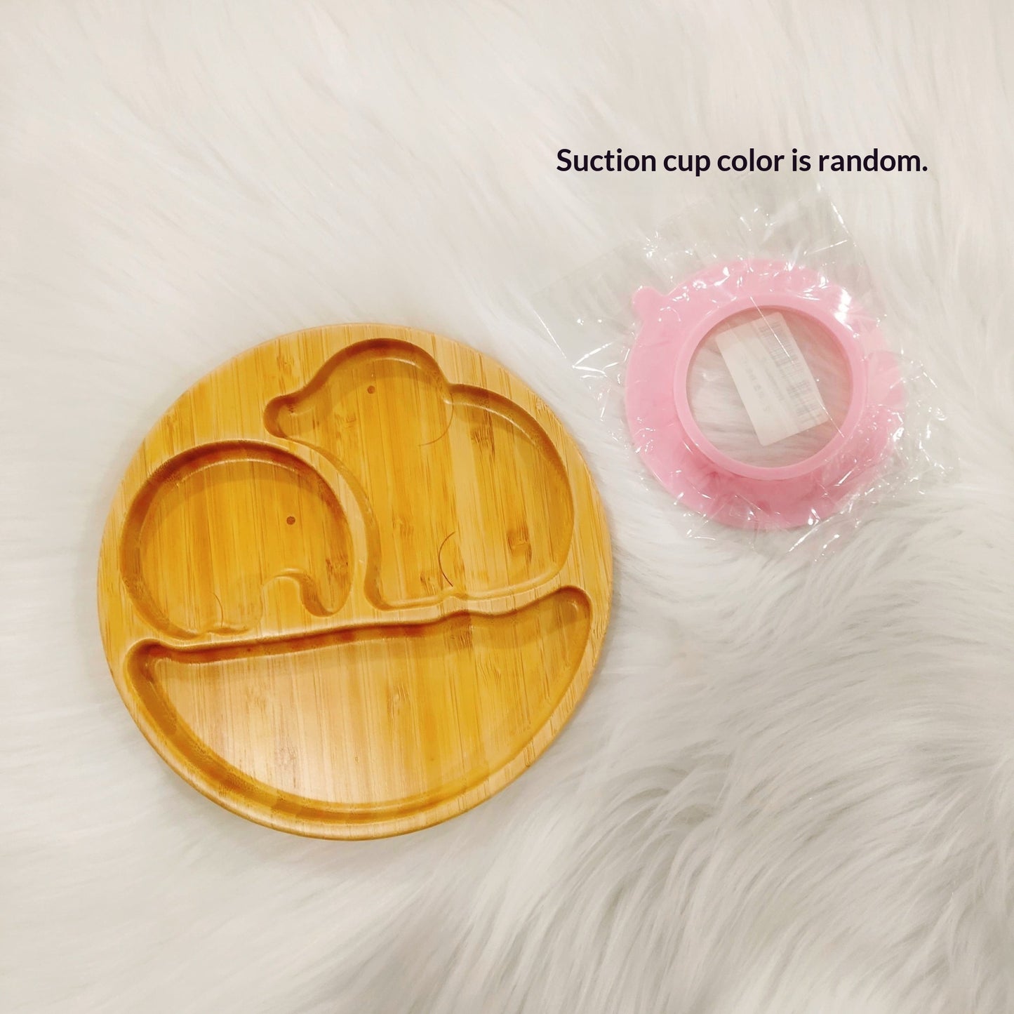 Kids Baby Food Plate Dried Fruit Snack Fruit Plate Household Fruit Divided Tray Animal-Shaped Baby Plate